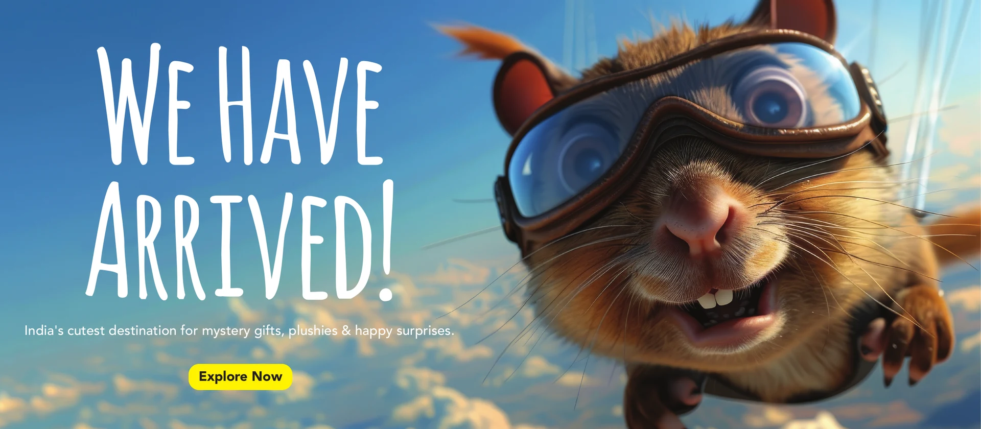 We Have Arrived - India's cutest destination for mystery gifts, plushies and happy surprises